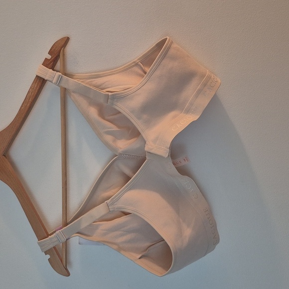 Cacique Beige Comfort Bra Unlined Full Coverage No Wire Beige Size 48B - Picture 2 of 5